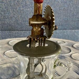 Vintage A&J 5” mini egg beaters